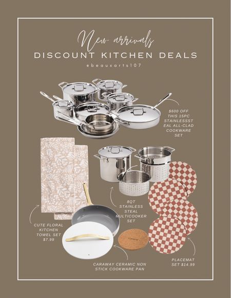 Save big on these cookware sets and kitchen deals! 

#LTKHome #LTKSaleAlert #LTKStyleTip