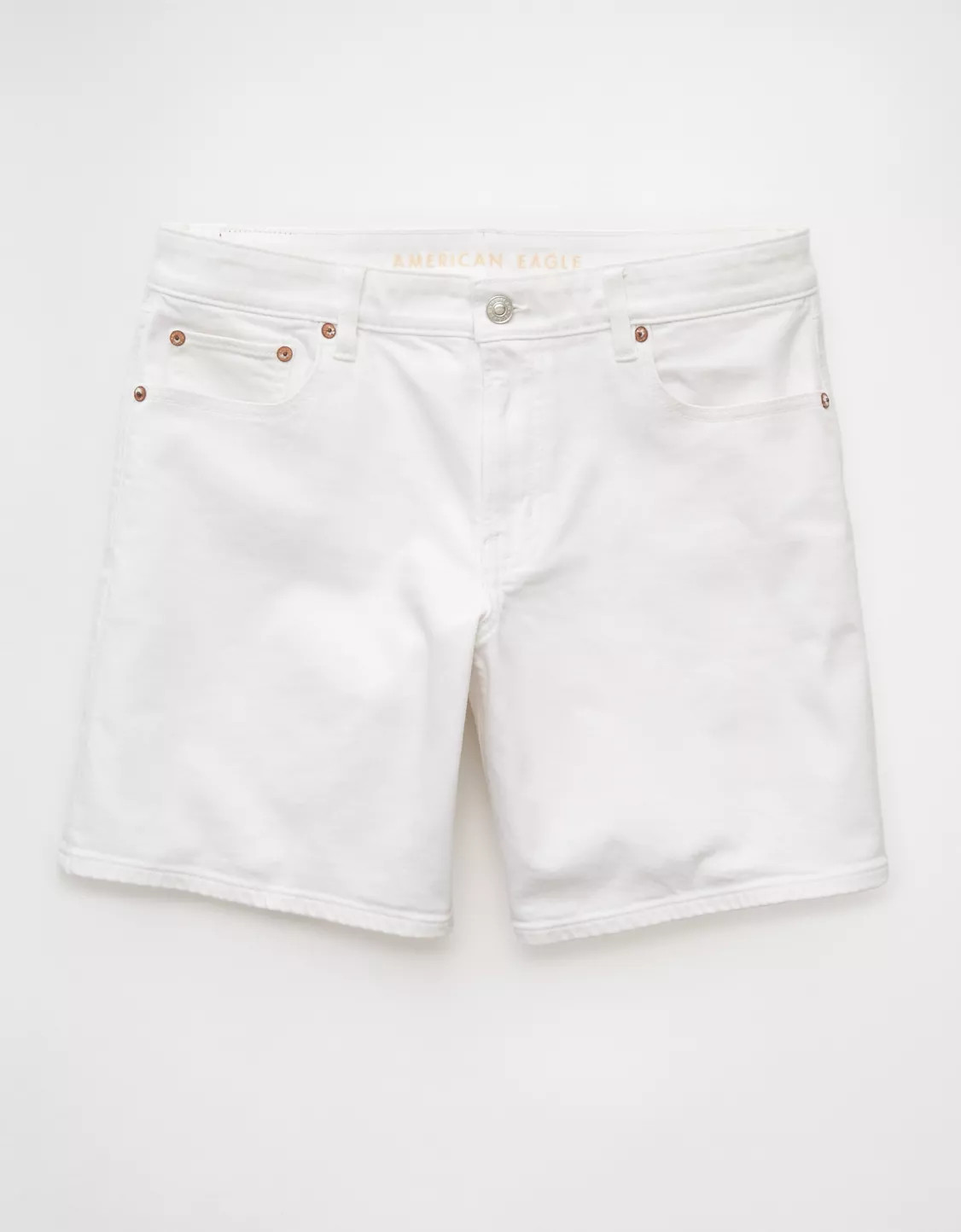 AE 8" Dreamy Drape Stretch Low-Rise Baggy Jort | American Eagle Outfitters (US & CA)