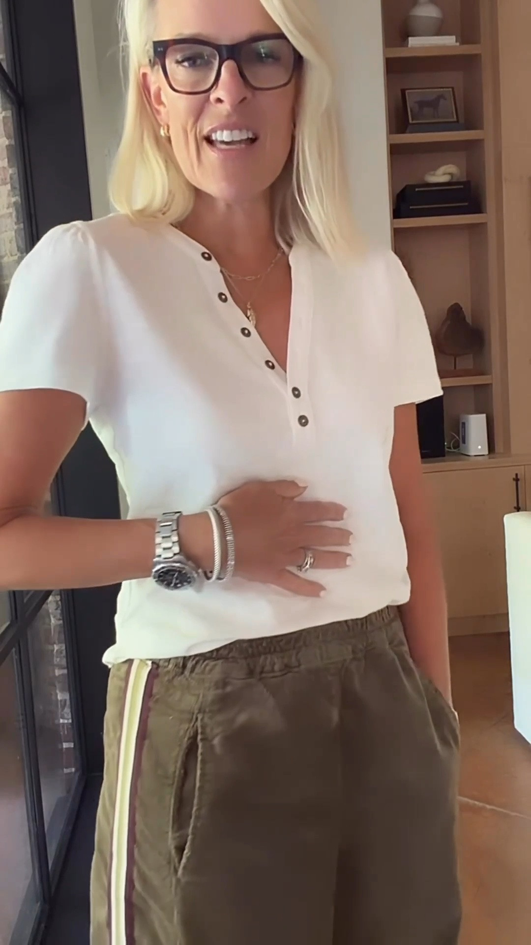 This cotton henley tee is such a versatile everyday piece. I love showing it with different pants because it works just as well with relaxed trousers as it does with denim, an easy staple you can keep styling all season.

💡 LTK MADE EASY
❤️ Heart = Support my posts!
🔖 Save = Get sale & restock alerts
📋 Lists = Keep favorites organized
📲 Share = Send lists and products to a friend (or your daughters like me).
💬 Comment = Ask me anything, and I’ll answer. ;-)

#LTKOver40 #LTKootd #LTKTravel