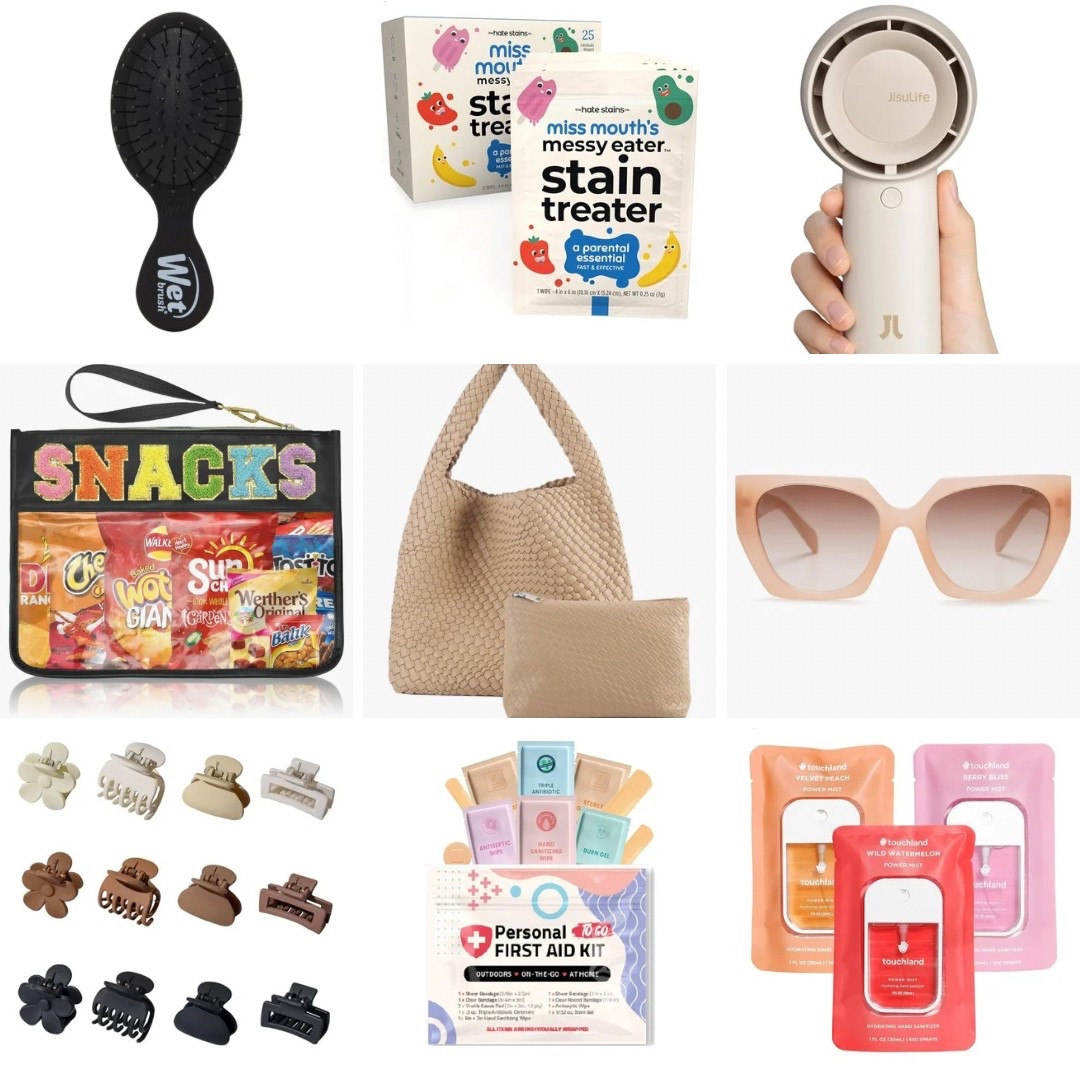 Sharing my mom bag must-haves that help keep my day running smooth(ish): snack bag, cute sunnies, hand sanitizer, a little bit of sanity, lots of love, and more!

#LTKFamily #LTKFindsUnder50 #LTKHome
