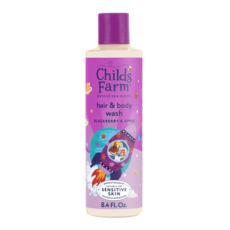 Childs Farm Hair and Body Wash Blackberry & Apple 8.4 fl oz | Walmart (US)