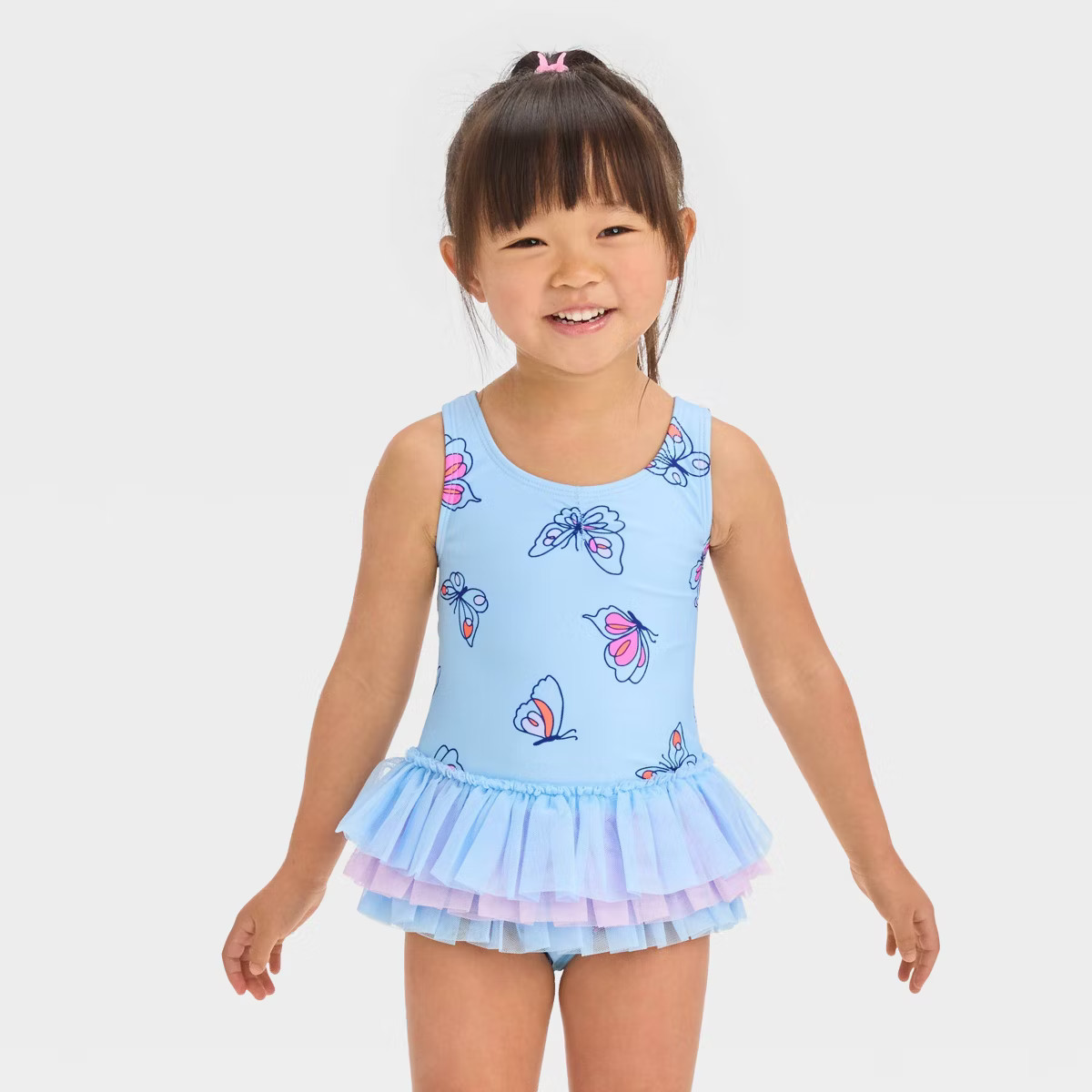 Toddler Girls' Tutu One Piece Swimsuit - Cat & Jack™ | Target
