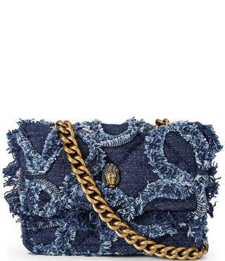 Kurt Geiger London Micro Kensington Crossbody Bag - Blue denim | Dillard's