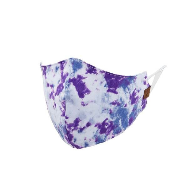 CC Tie Dye Cloth Face Mask in Purple
            
            
              By CC Beanies | Glik's