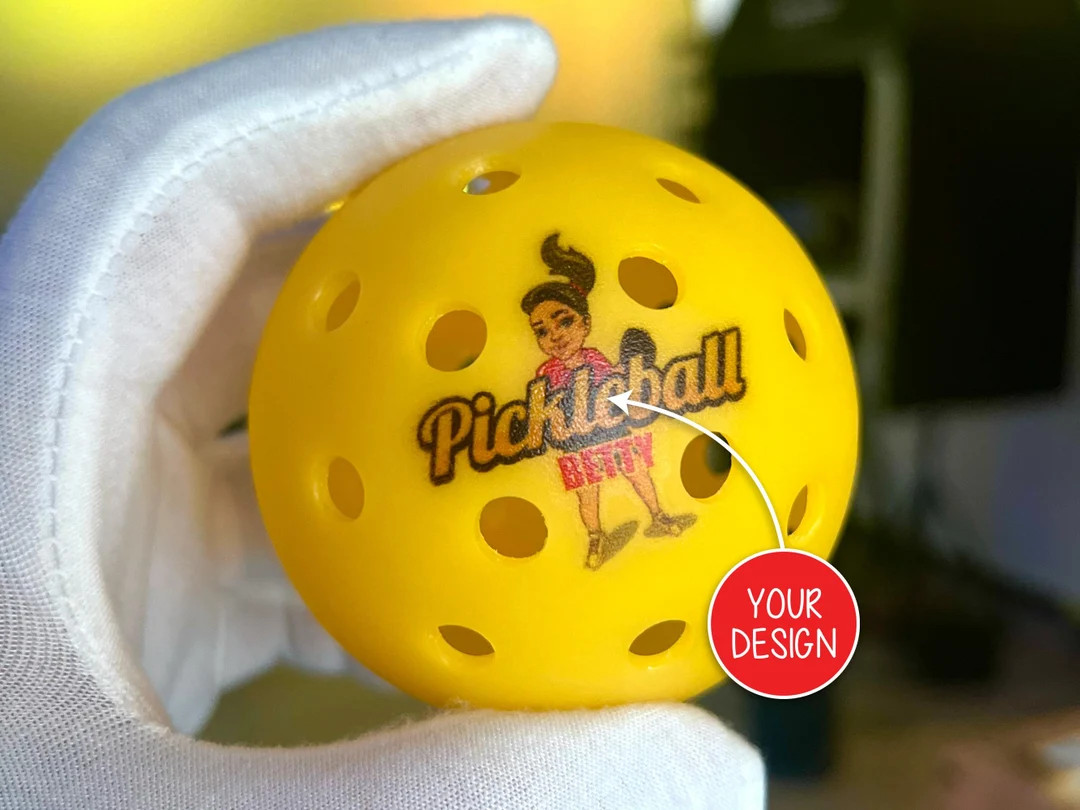 Personalized Pickleballs: Awesome Custom Pickleball Gift. UV Printed no Decals. Send Us Your Idea... | Etsy (US)