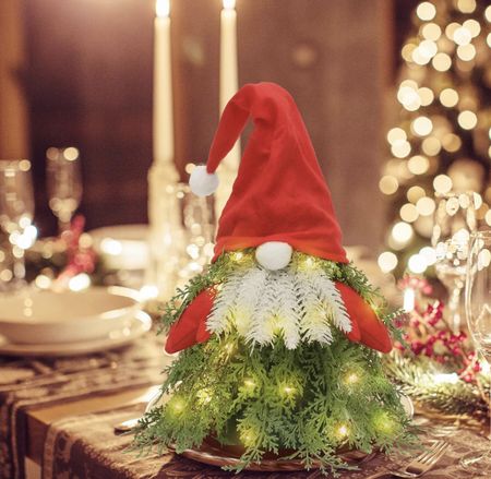 These little Gnomes with battery operated lights just maybe my new centerpieces! 

They are so CUTE! A small little something to create a Holiday Spirit in any room! 

#LTKHolidaySale #LTKHoliday #LTKSeasonal