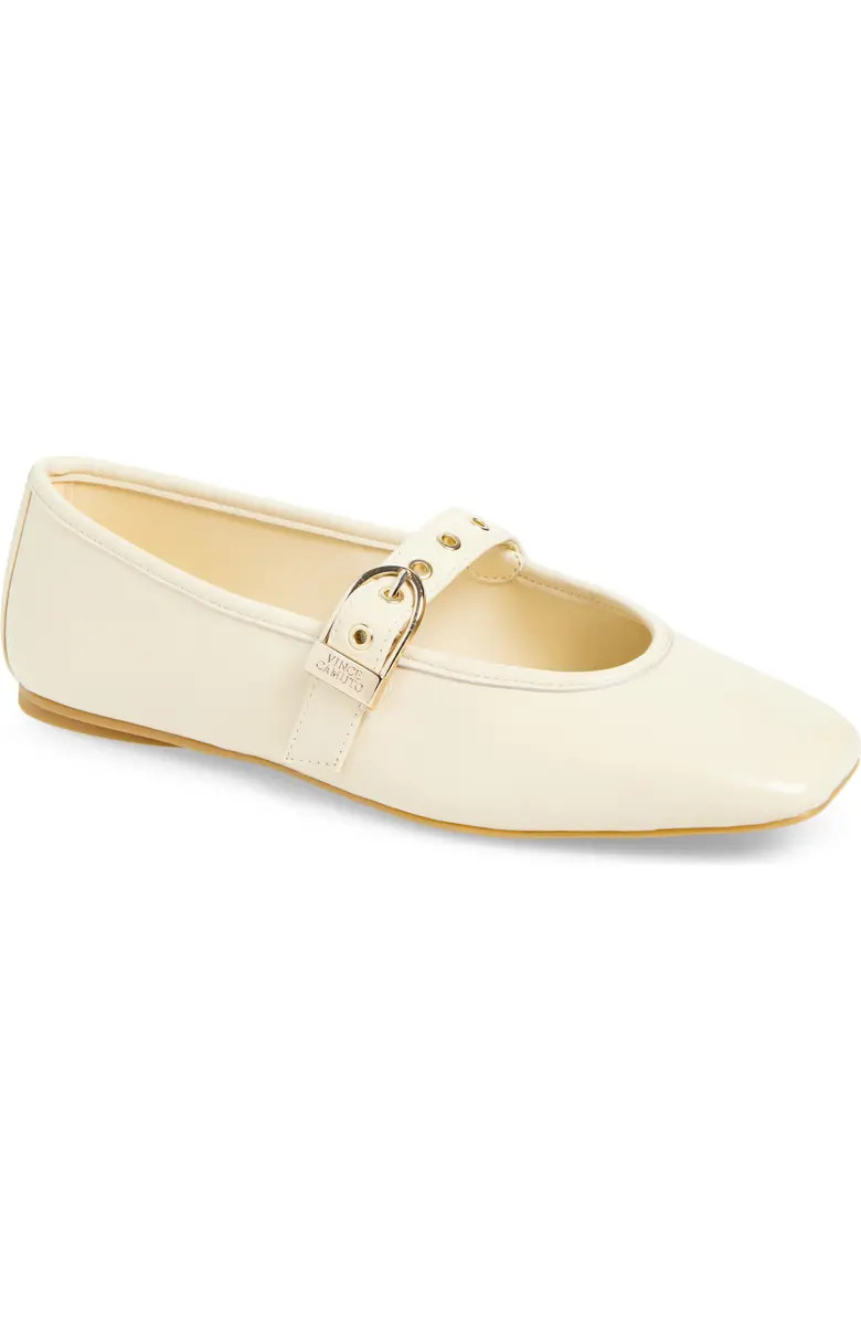 Vince Camuto Vinica Square Toe Mary Jane Flat (Women) | Nordstromrack | Nordstrom Rack