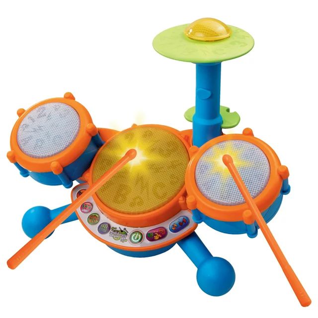 VTech, KidiBeats Drum Set, Toy Drums, Musical Toy, Learning Toy for Kids 2-5 Years | Walmart (US)