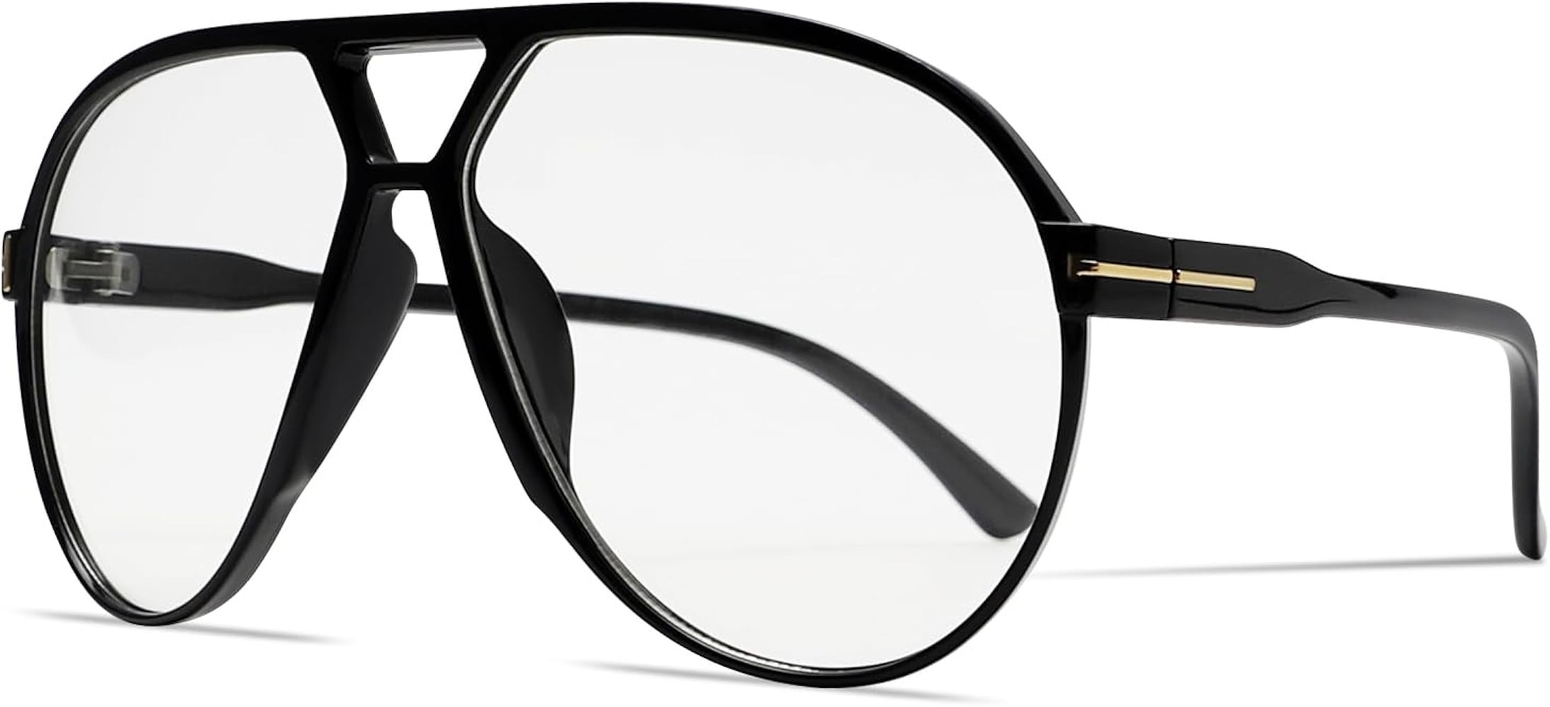 Retro Aviator Sunglasses for Women Men Oversized Classic 70s Vintage Trendy Tangle Free Square Av... | Amazon (US)