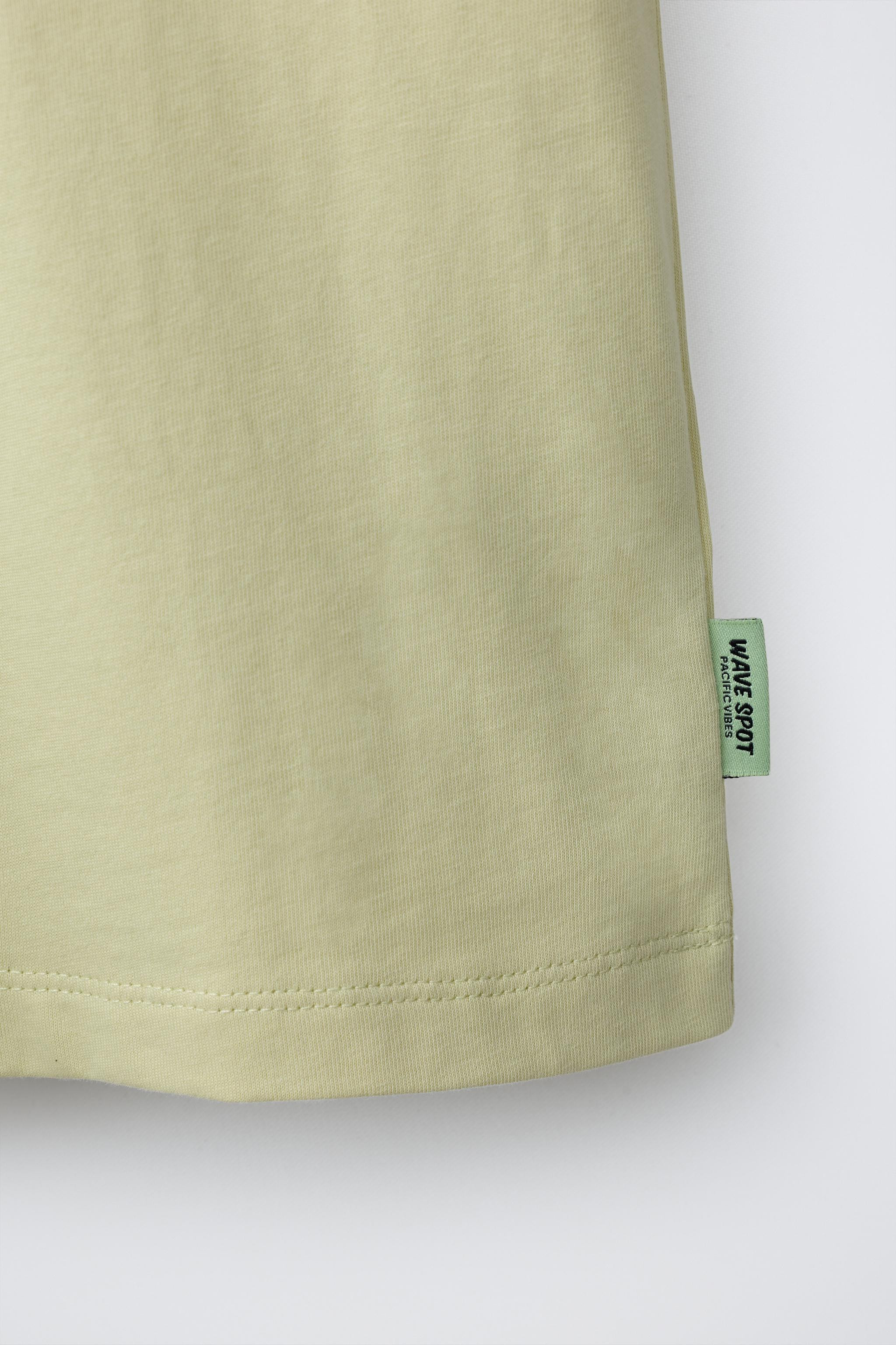 T-SHIRT AND SHORTS SET WITH TEXT | Zara US