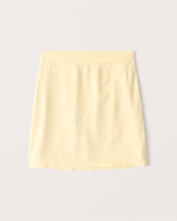 A-Line Mini Skirt | Abercrombie & Fitch (US)