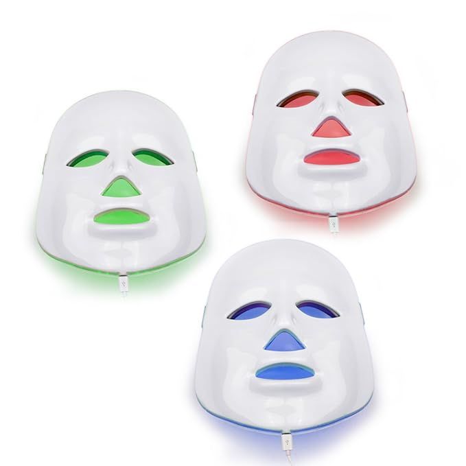 NORLANYA LED Mask Face Phototherapy Facial Skin Care Máscara LED Light for Skin Toning Wrinkle R... | Amazon (US)