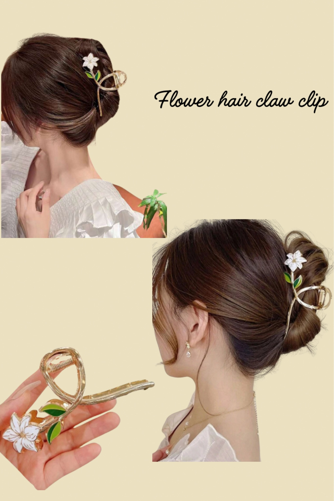 Flower hair claw clips 

#LTKSaleAlert #LTKFindsUnder50 #LTKStyleTip