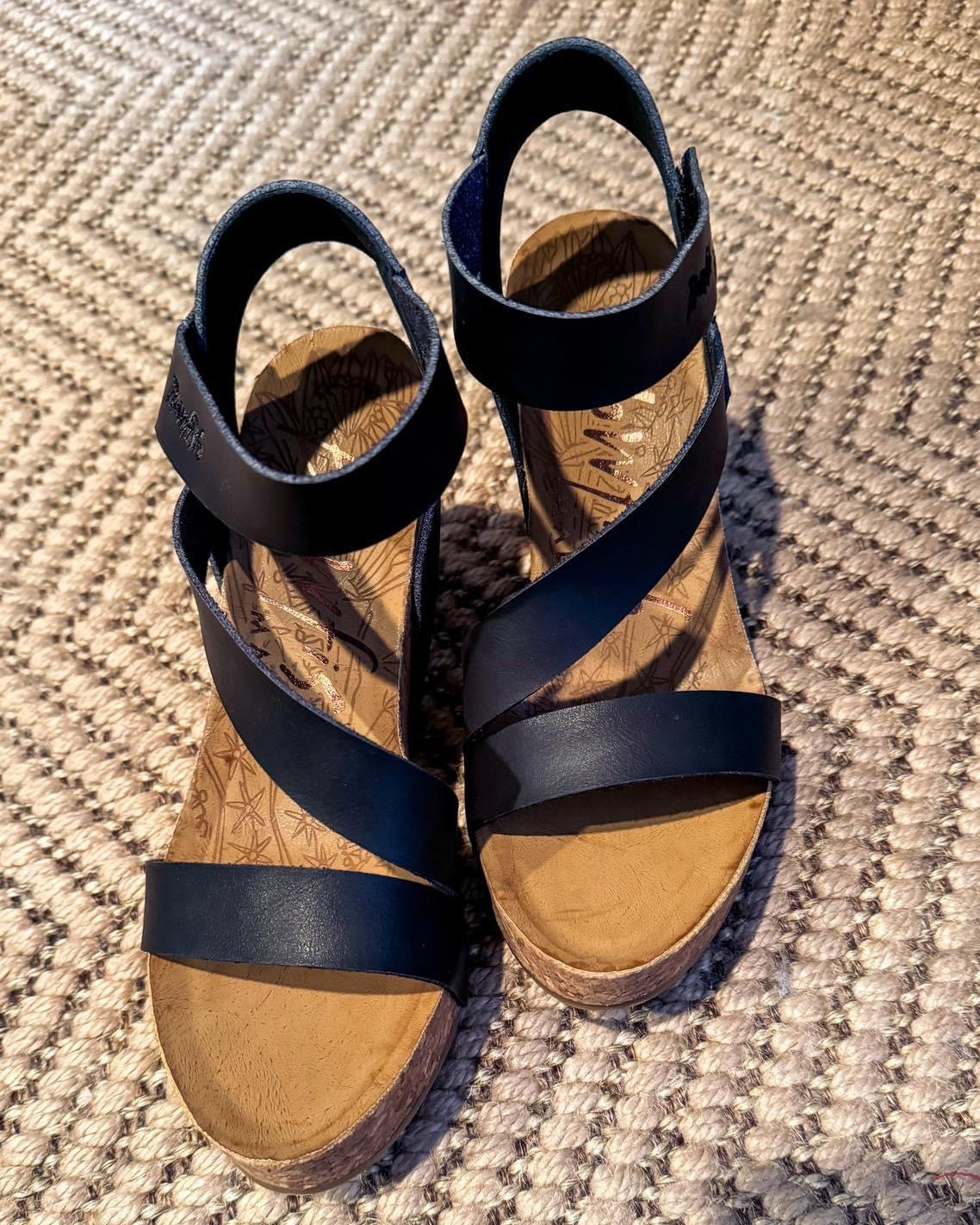 Love Blowfish shoes and these are no exception! Cute cork wedges with Velcro closure.

#LTKstyletip #LTKshoecrush #LTKover40