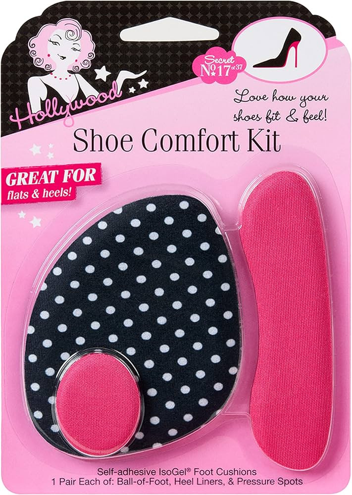 Hollywood Fashion Secrets Shoe Comfort Kit - Ultimate Footwear Comfort, 1 Kit | Amazon (US)