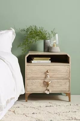 Zagora Tasseled Nightstand | Anthropologie (US)