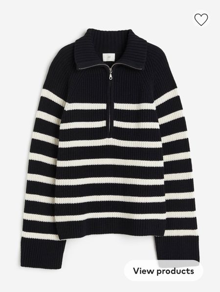 Rib-knit striped jumper 

#LTKeurope #LTKFind #LTKSeasonal