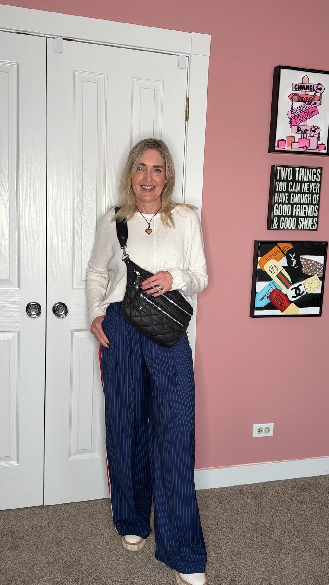 Comfy chic winter outfit. Anthropologie track pants size XS, Free People thermal top size XS. Dolce Vita platform sneakers run true to size.

Athleisure, track trousers outfit, over 50 style, winter outfit ideas, casual outfit, mom looks

#LTKgrwm #LTKootd #LTKOver40