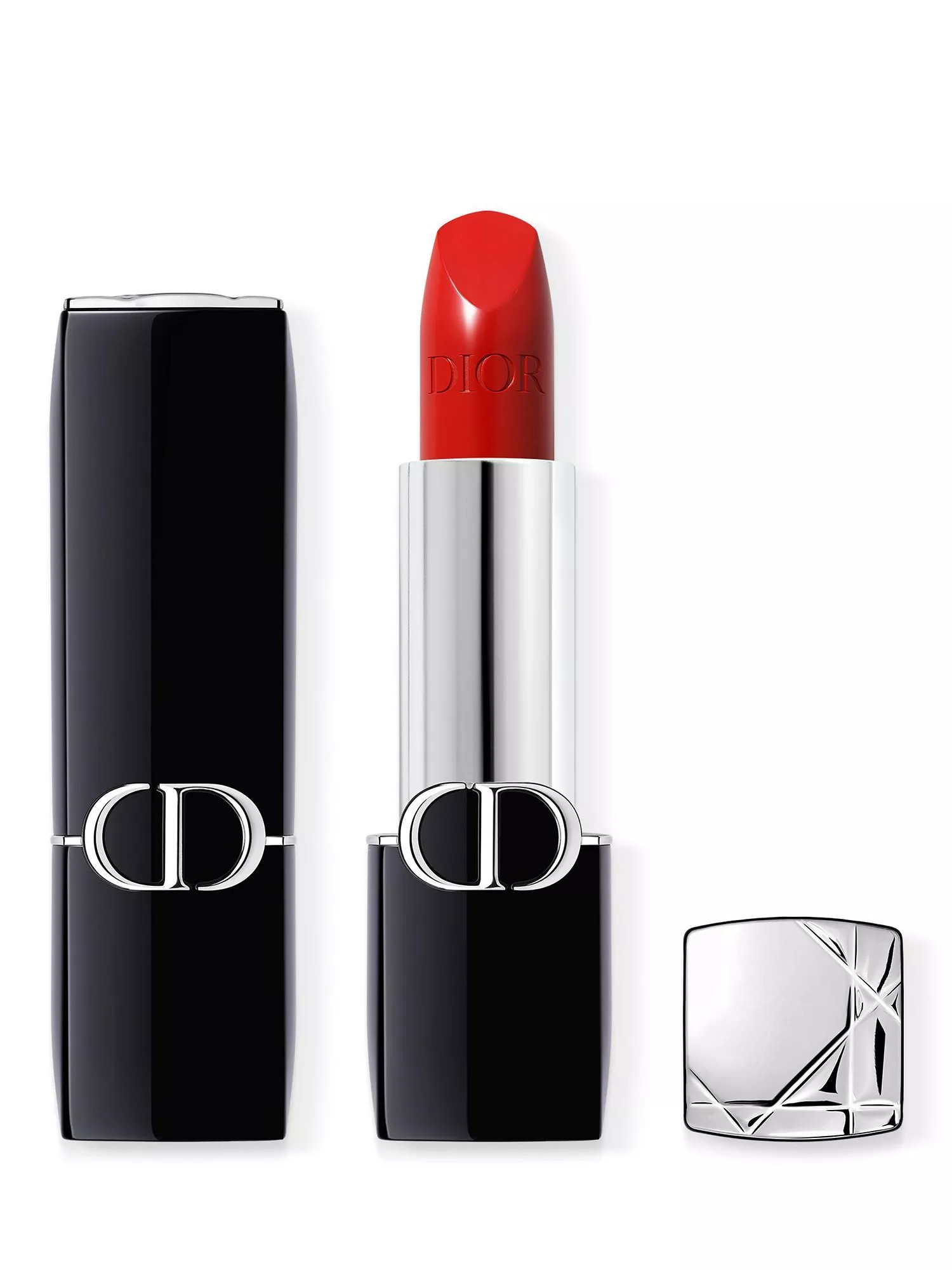 DIORRouge Dior Couture Colour Lipstick - Satin Finish, 080 Red Smile | John Lewis (UK)