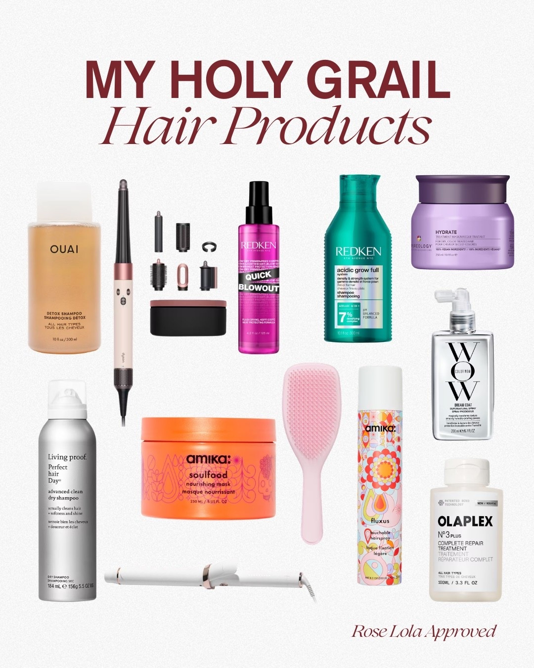 Holy Grail Hair Products! 

 

#LTKgrwm #LTKselfcare #LTKBeauty