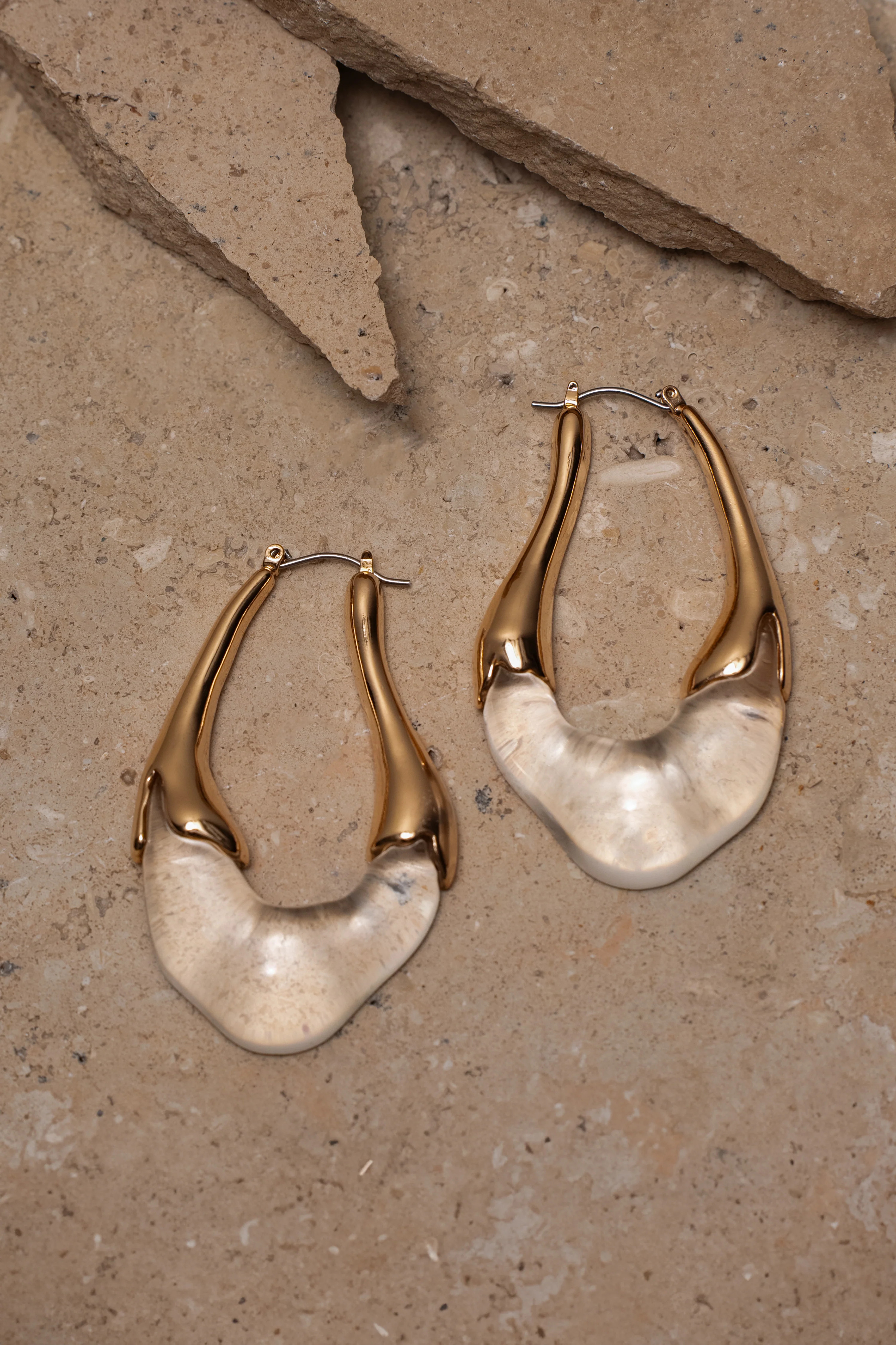 Gold Venice Earrings | JLUXLABEL