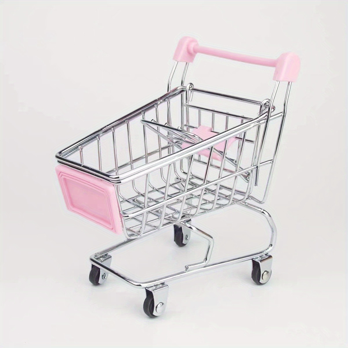 1pc Metal Mini Shopping Cart Desktop Organizer - Supermarket Handcart Design Storage Caddy for Of... | Temu Affiliate Program