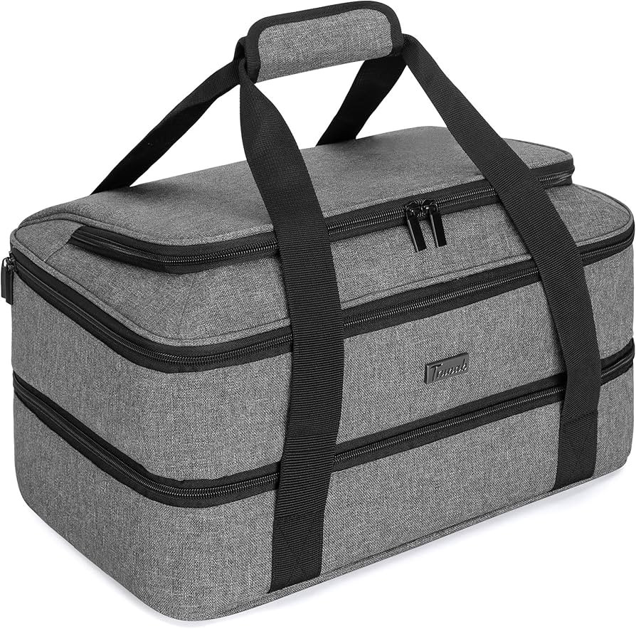 Trunab Casserole Carrier for Hot or Cold Food Insulated Casserole Dish Carrier Thermal Tote Bag f... | Amazon (US)