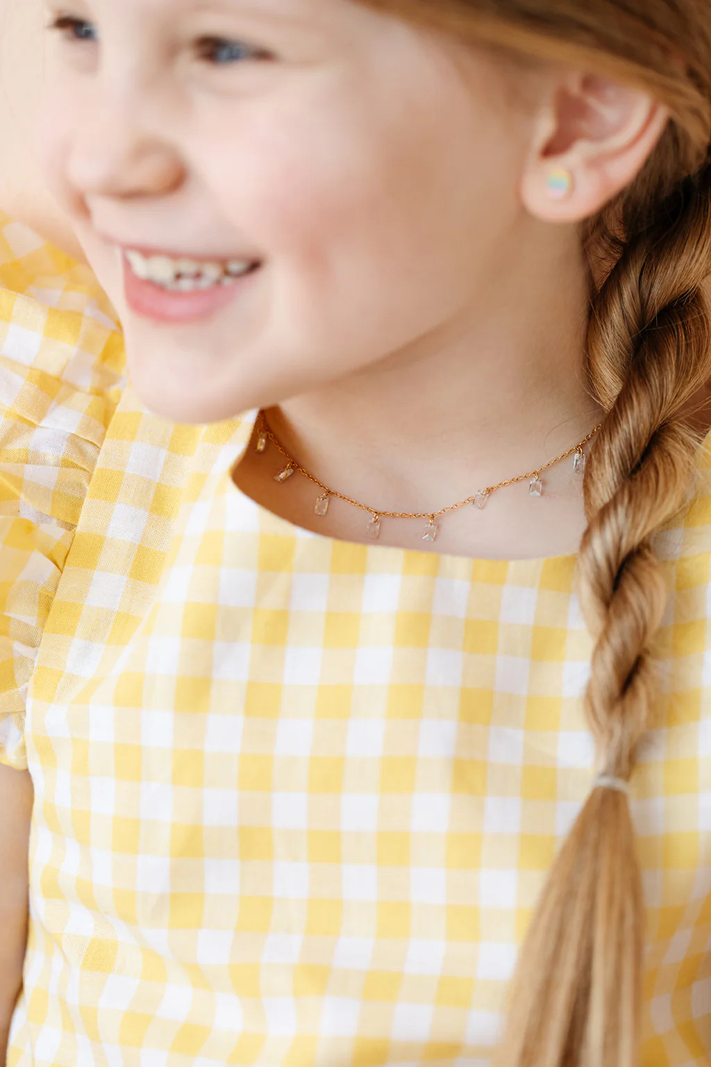 Diamond Dangle Necklace | Pip Pop Post