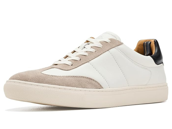 Brooks Brothers Emmerson Men's Shoes White Leather Smooth : 8.5 M | Zappos.com