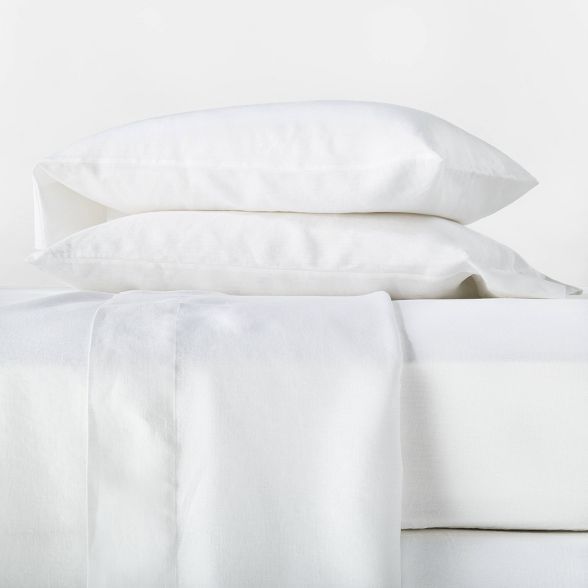 100% Linen Solid Sheet Set - Casaluna™ | Target