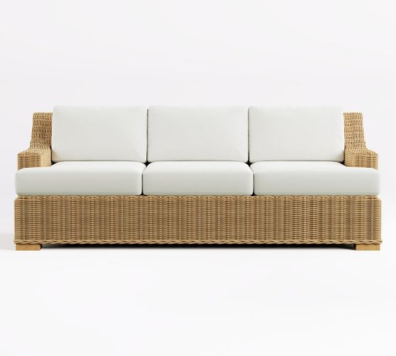 Huntington Slope Arm Sofa with High Performance Cushion Covers | Pottery Barn (US)