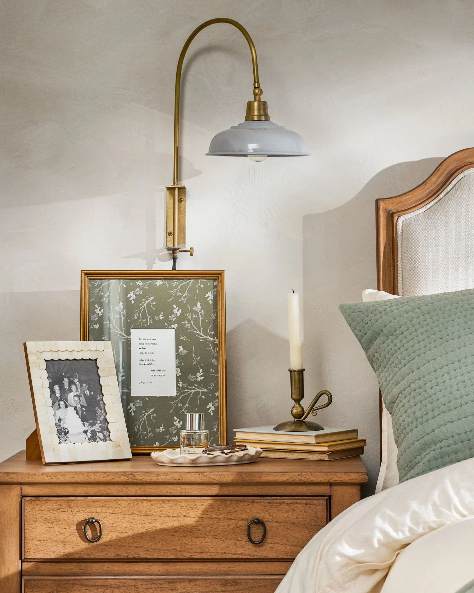 Brass Wright Taper Holder | Magnolia