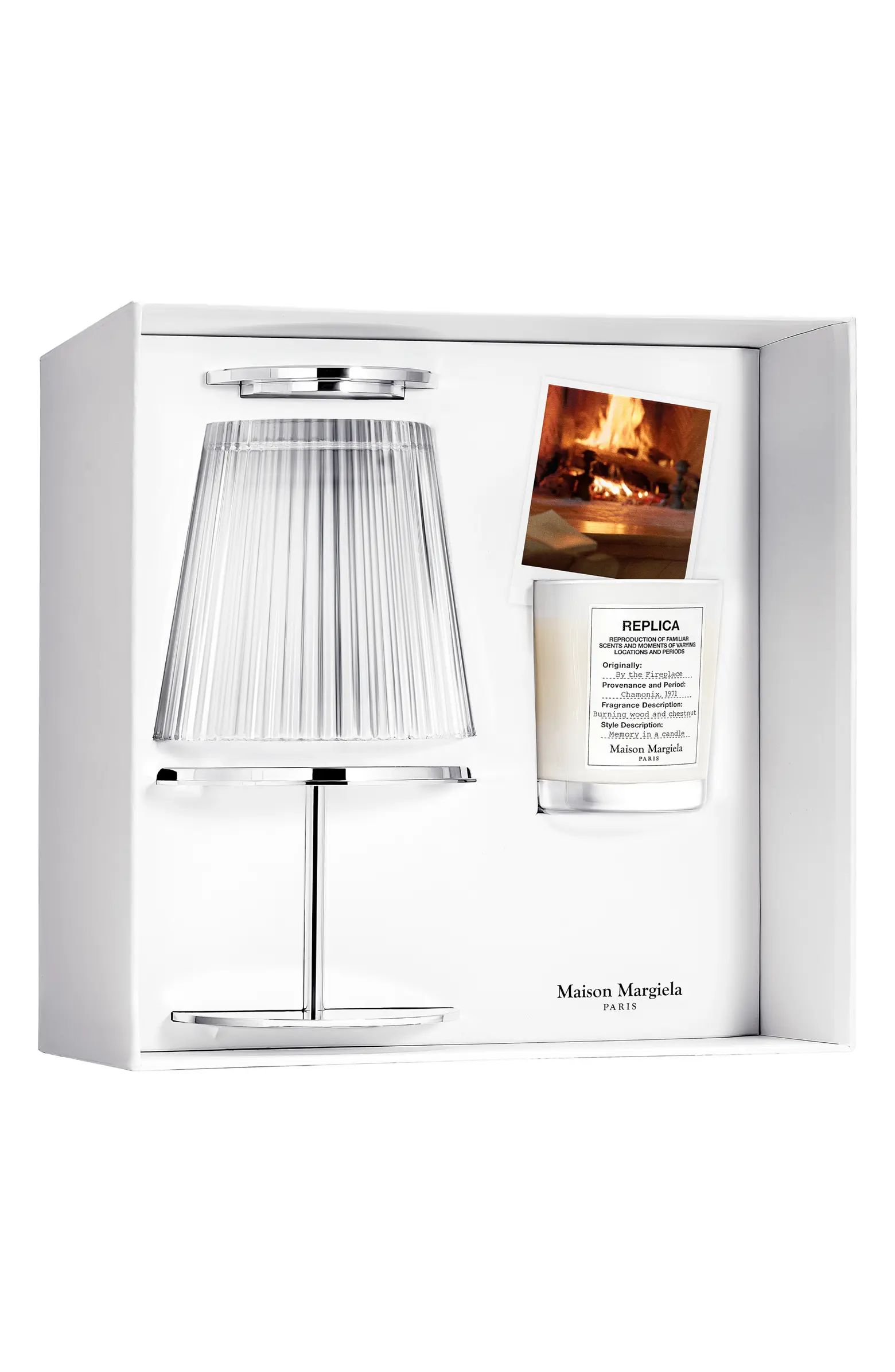 Replica By the Fireplace Candle & Holder Gift Set $235 Value | Nordstrom