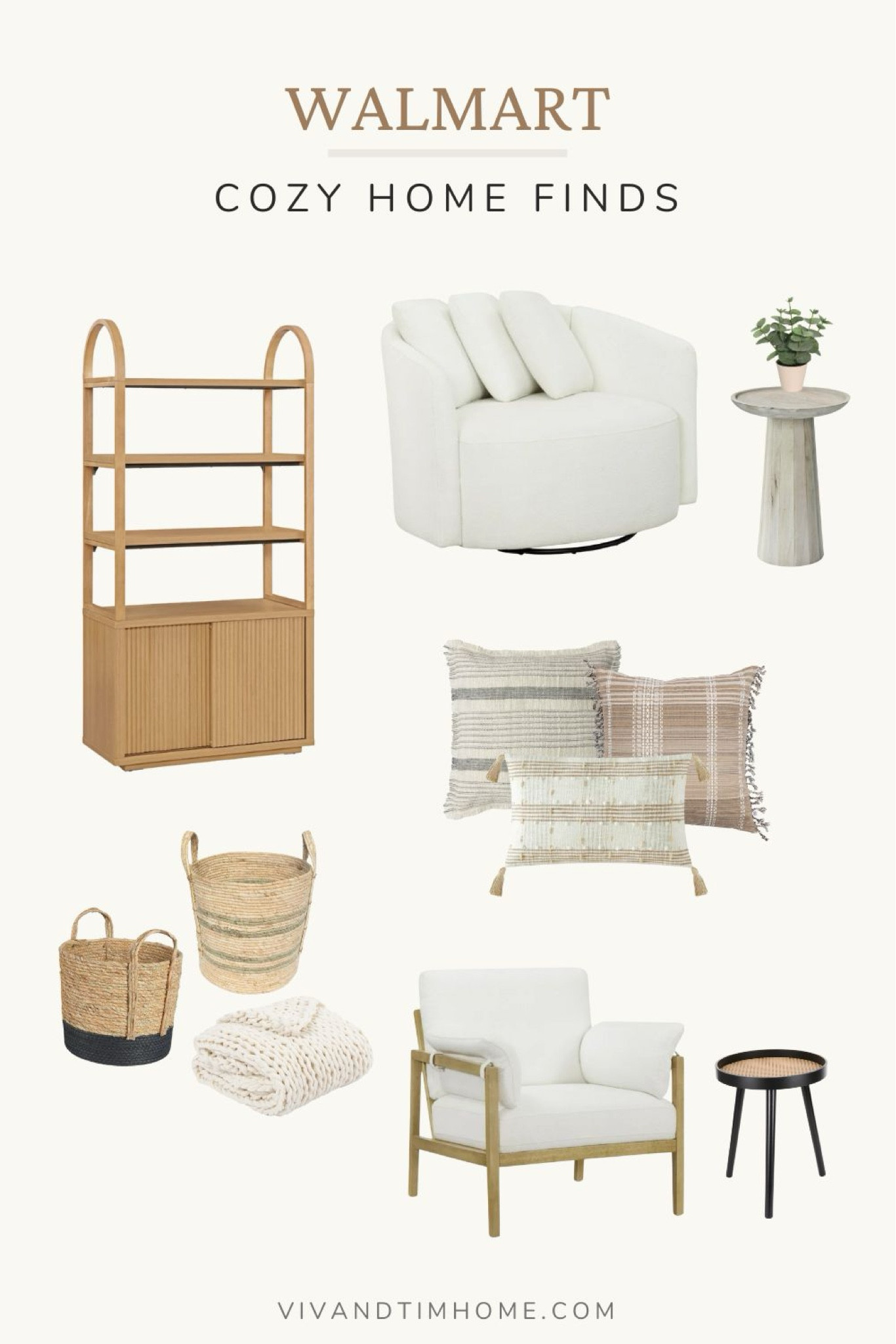 Rounded up these cozy decor Walmart finds to refresh your home! 
#walmartpartner #walmarthome @walmart

#LTKhome