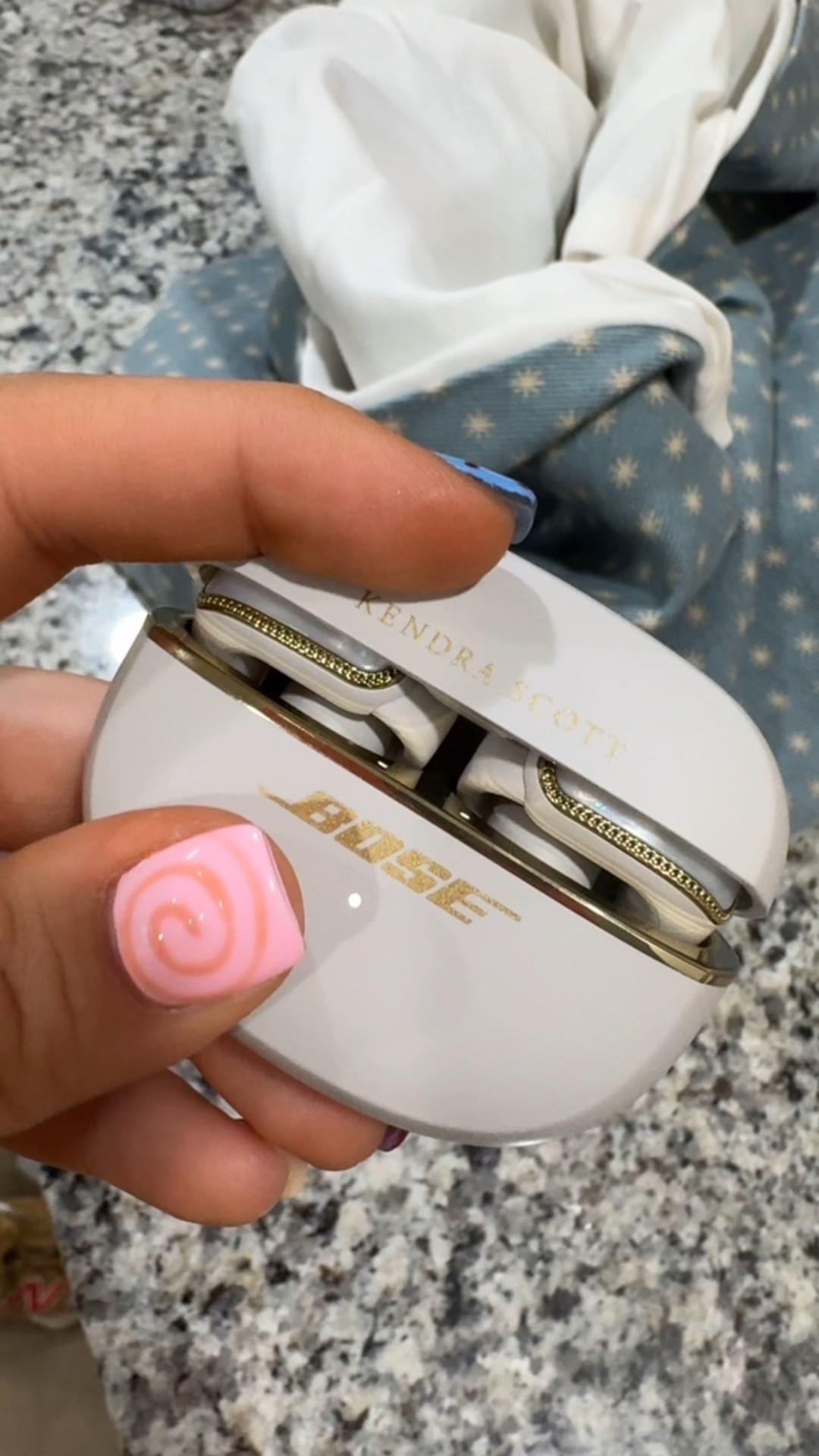 The mother of pearl Kendra Scott x Bose headphones at Target are so cute! A bit of a splurge, but so so worth it!!! They don’t come off when I run errands, workout, go for a run, or while chasing my kids. 👏🏼 

#LTKfitnessgoals #LTKTravel #LTKdayinmylife