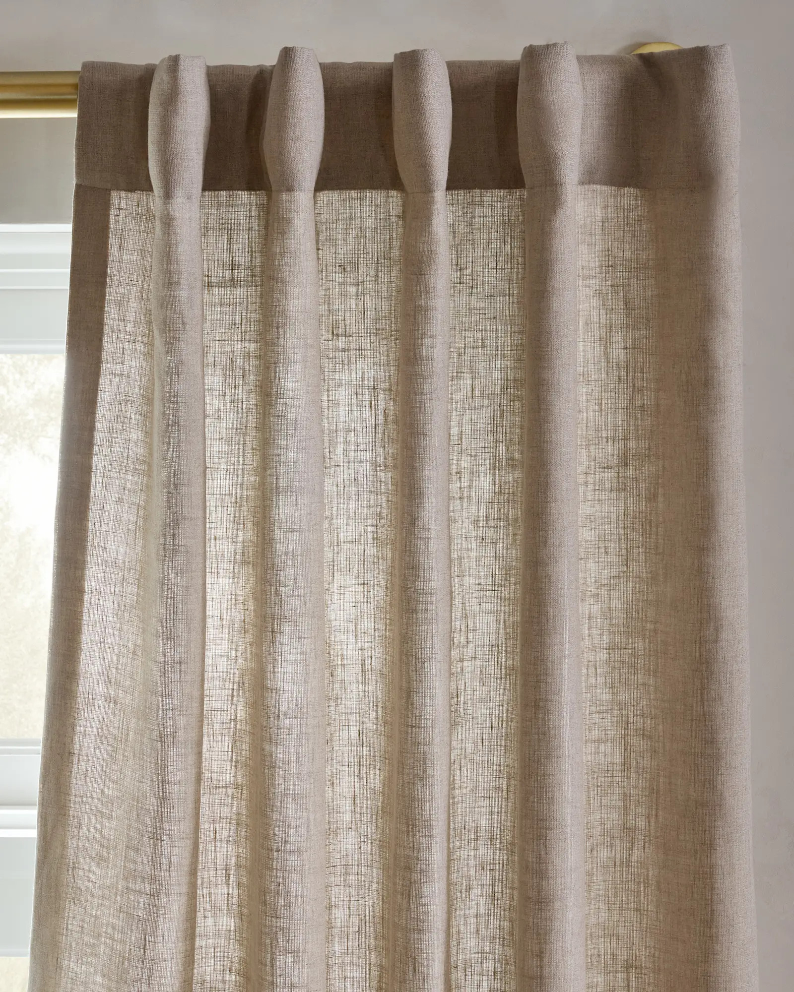 European Linen Curtain - Single Panel | Quince