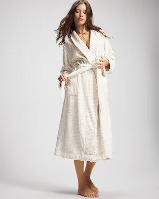 Textured Plush Long Robe | Soma | SOMA