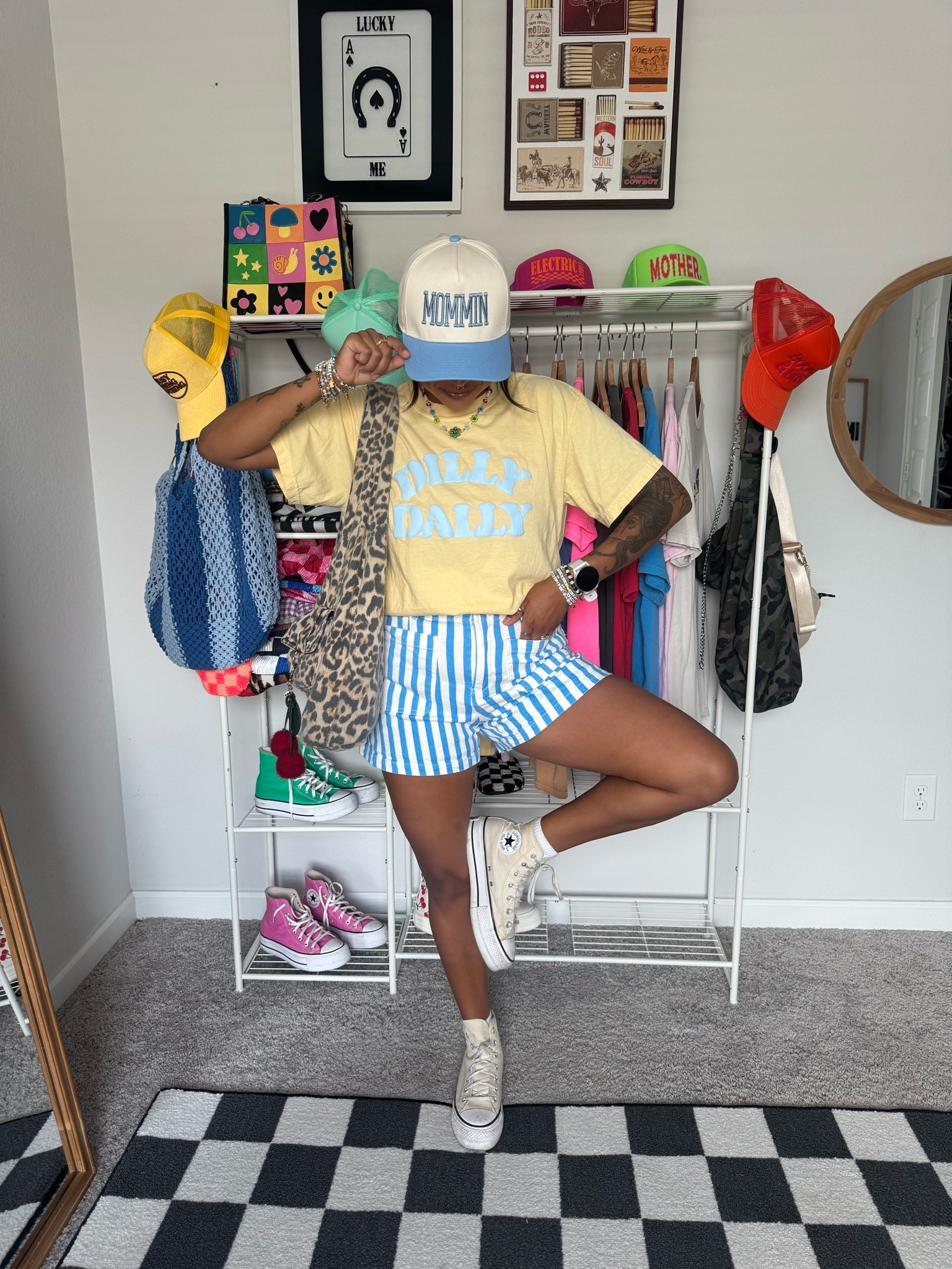 Summer outfit inspo 
Large in tee 
8 in shorts

#LTKMothersDay #LTKgrwm #LTKootd