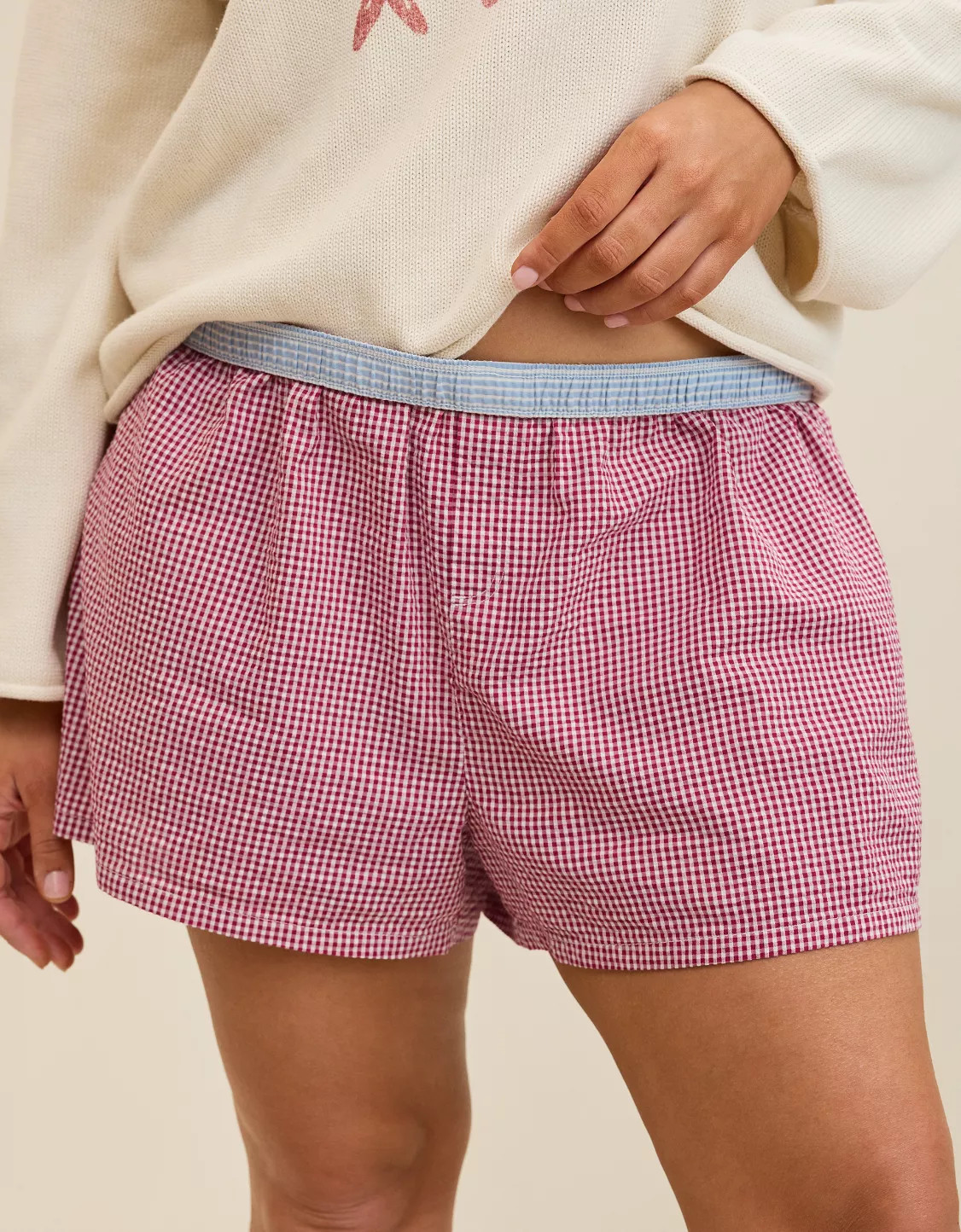 Aerie Around Town Seersucker Boxer | Aerie