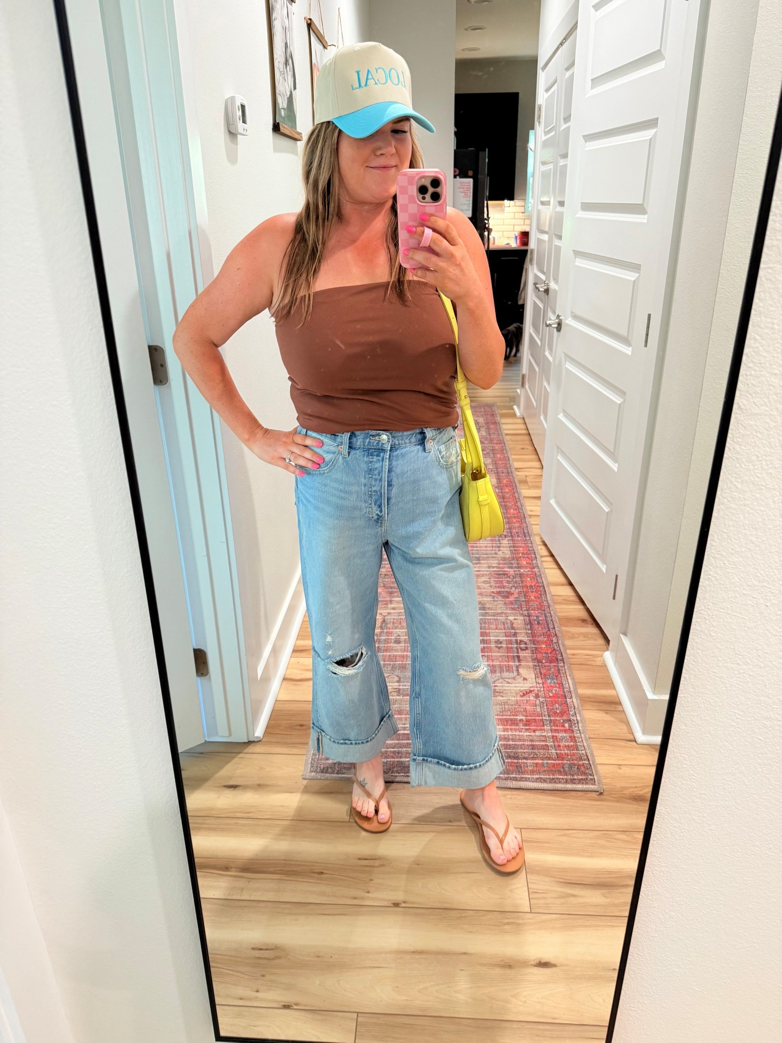 🤎🤎🤎
Top: xl
Jeans: 10

#LTKStyleTip #LTKMidsize