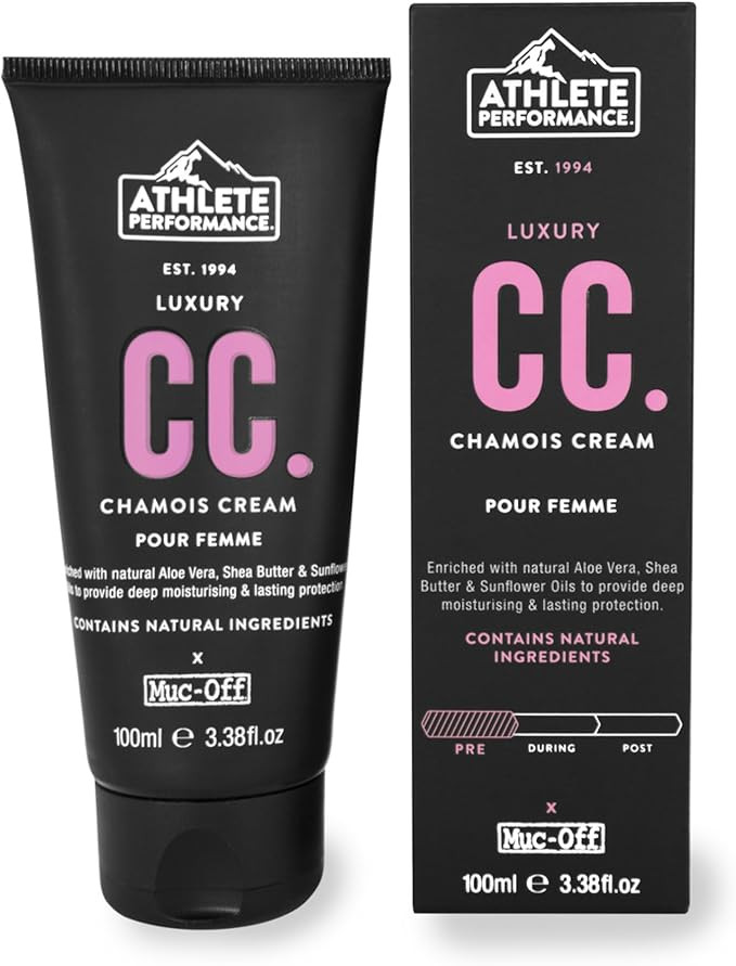 Muc-Off Luxury Chamois Cream Pour Femme - Soothing Anti Chafing Cream for Women - pH Balanced Hyd... | Amazon (UK)