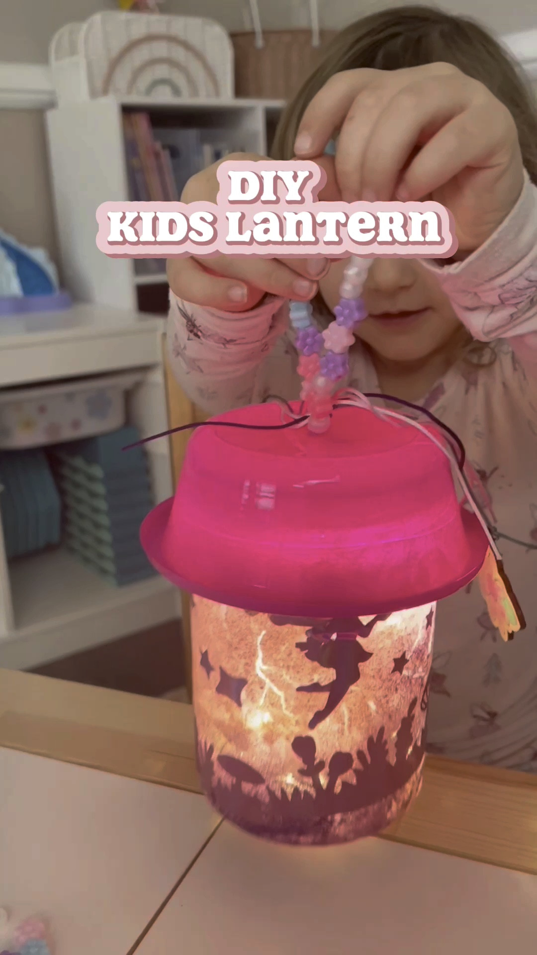 Cutest craft from Target! This DIY kids lantern was a blast to put together. 🧚‍♀️✨

#LTKKids
