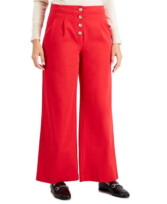 Charter Club Wide-Leg Pants, Created for Macy's & Reviews - Pants & Capris - Women - Macy's | Macys (US)