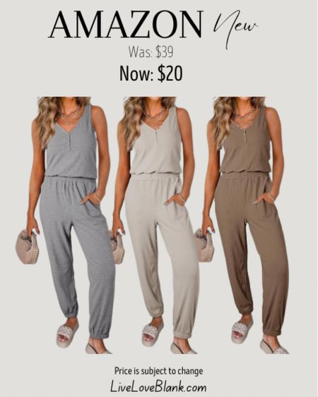 Amazon daily deals
Amazon fashion jumpsuit sleeveless outfit save 50# with coupon
#ltku
Prices subject to change
Commissionable link 


#LTKSaleAlert #LTKFindsUnder50 #LTKOver40