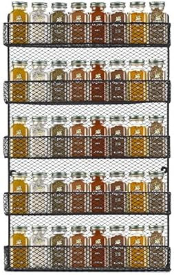 Spice Rack Wall Mounted Spice Rack Organizer Chicken Wire Rural Style Spice Organizer Spice Rack ... | Amazon (US)