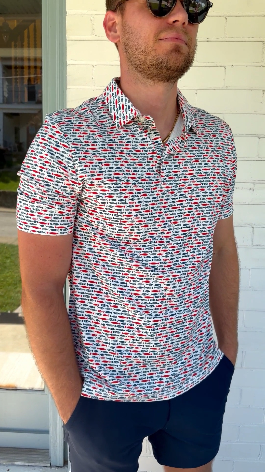 @Target men’s polo looks like a much more expensive brand size M
 #Ad, #TargetPartner #Target

#LTKMens #LTKSeasonal #LTKdayinmylife