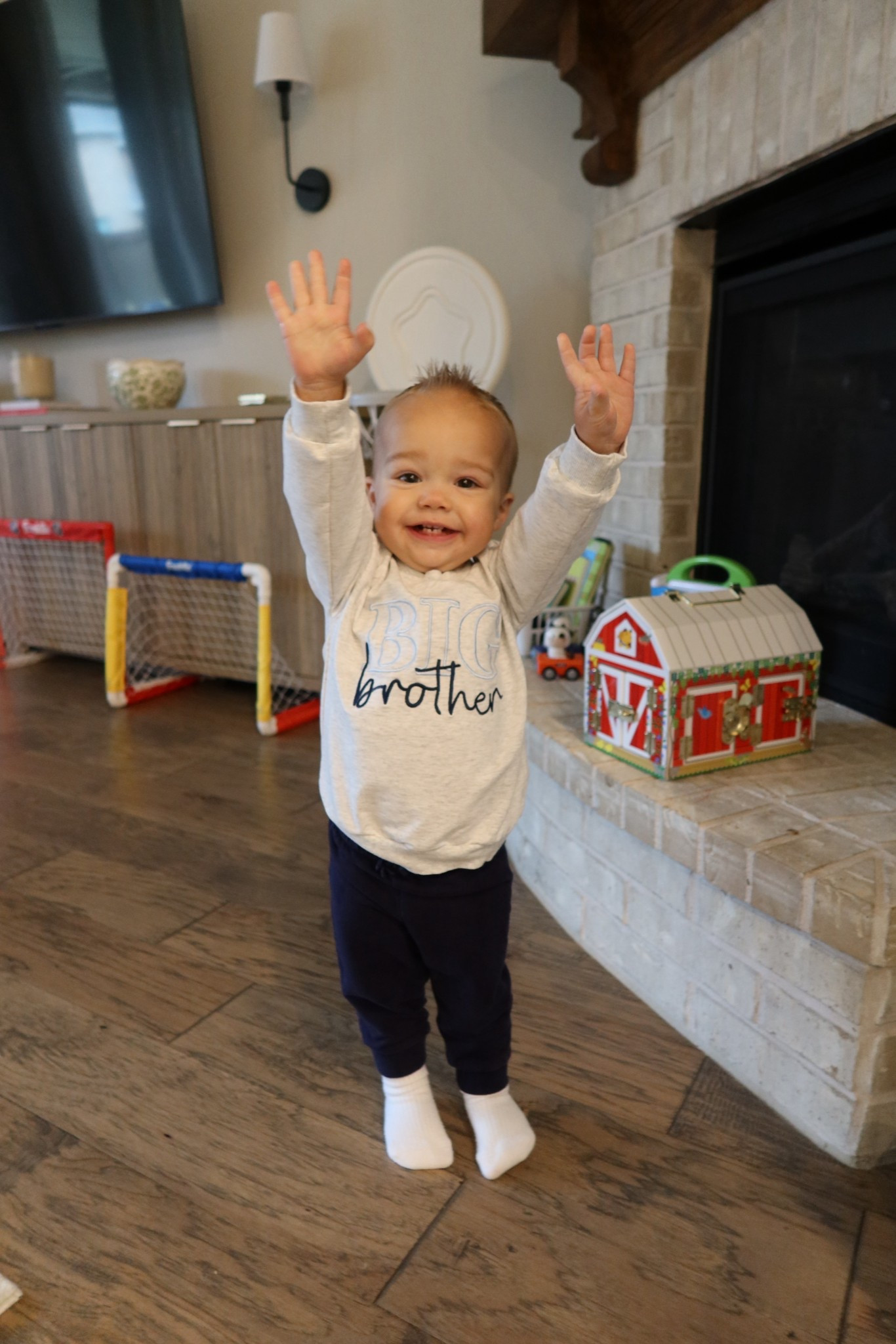 Hayes’ “Big Brother” Sweatshirt! 💙🥹

#LTKBaby #LTKKids