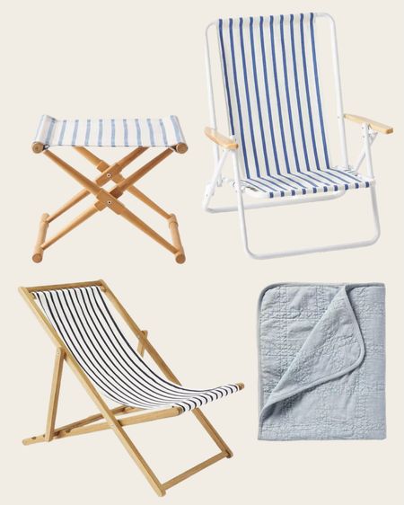 The Serena & Lily Beach Sale is on! We have these real chairs out by our pool & love them! I’m highly considering the camp stool & the beach blanket! #summeriscoming 

#LTKhome #LTKSeasonal #LTKsalealert