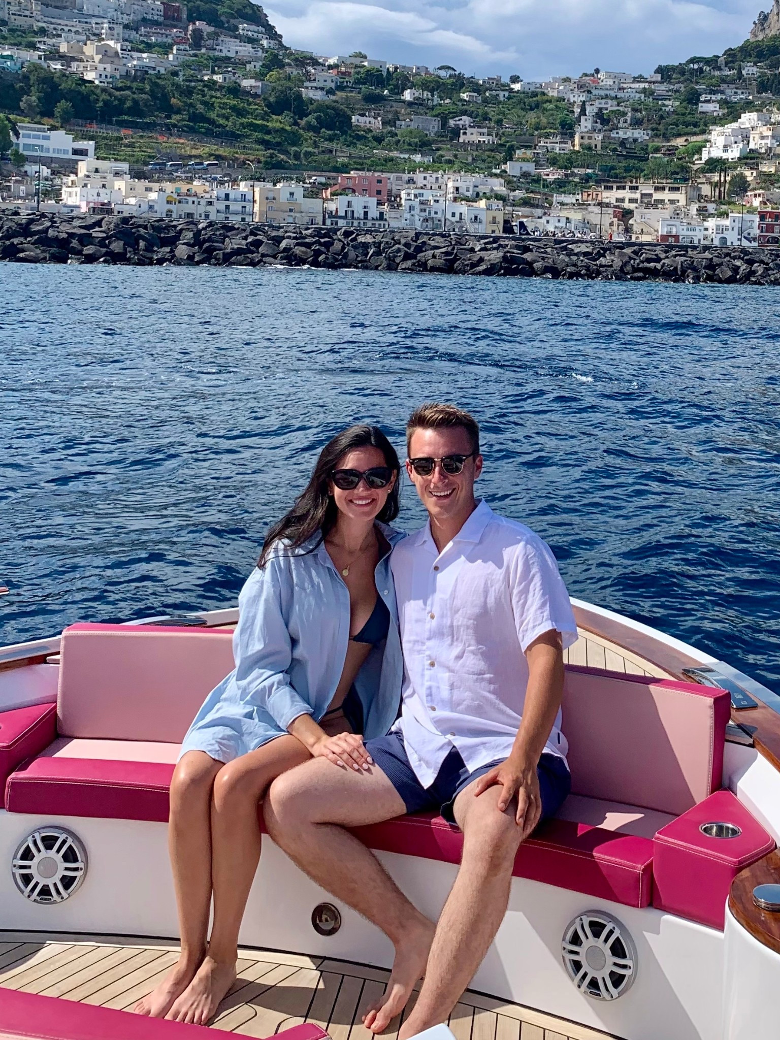 Boat day 🩵

#LTKMens #LTKSwim #LTKTravel