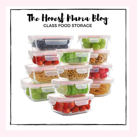 Finally got rid of all the plastic Tupperware and upgraded to glass! This 24 piece set is super reasonably priced and comes in lots of color options.

#LTKhome #LTKunder50 #LTKsalealert